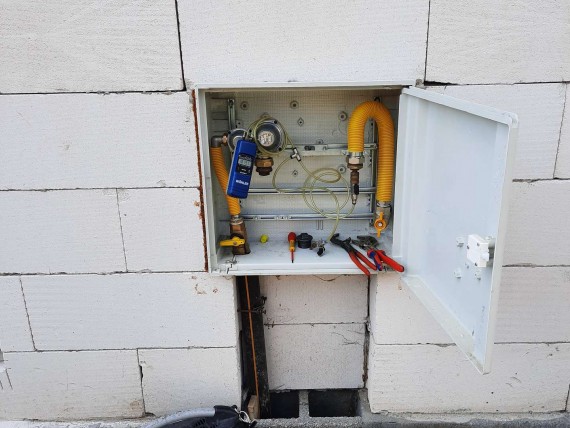 Revize plynovodu-tlaková zkouška