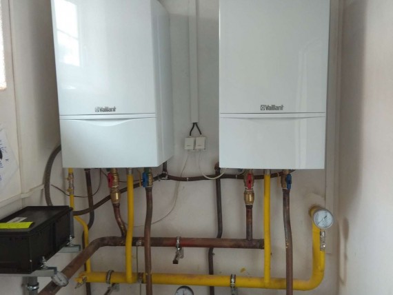 Vaillant 2x 50kw, Drahanovice