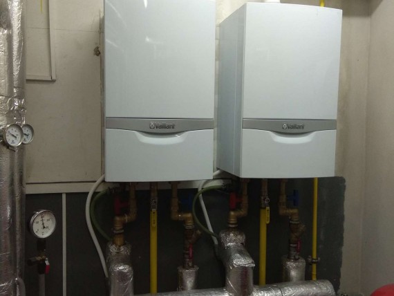 Vaillant 2x 50kW, Praha