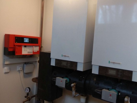 Viessmann 2x50kW+regulace, Praha-Kbely (2)