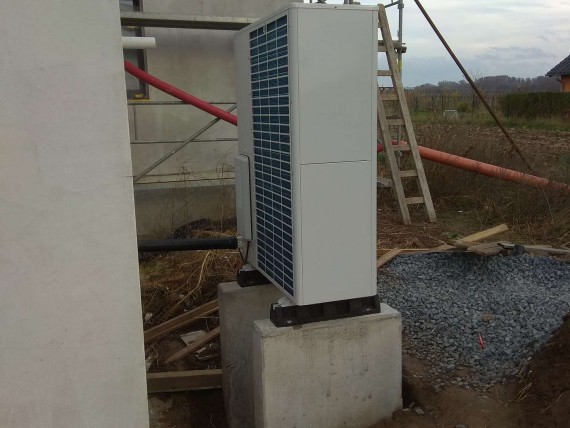 Tepelné čerpadlo Vaillant 12kW, Velký Týnec