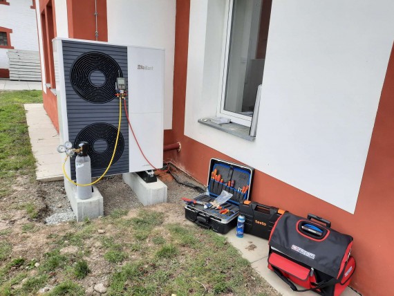 Tepelné čerpadlo Zářičí