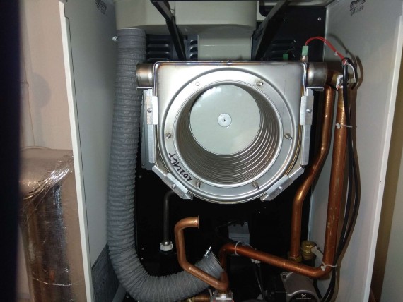 Immegrass 50kW, výměna výměníku