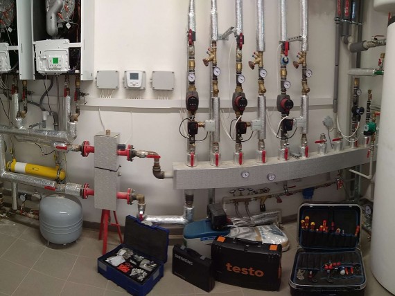 Baxi 2x 45kW, Brno (2)